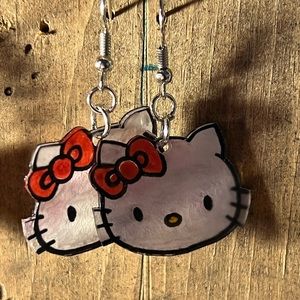 Hello Kitty Drop Earrings